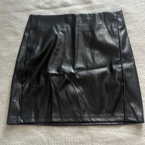 Leather Skirt